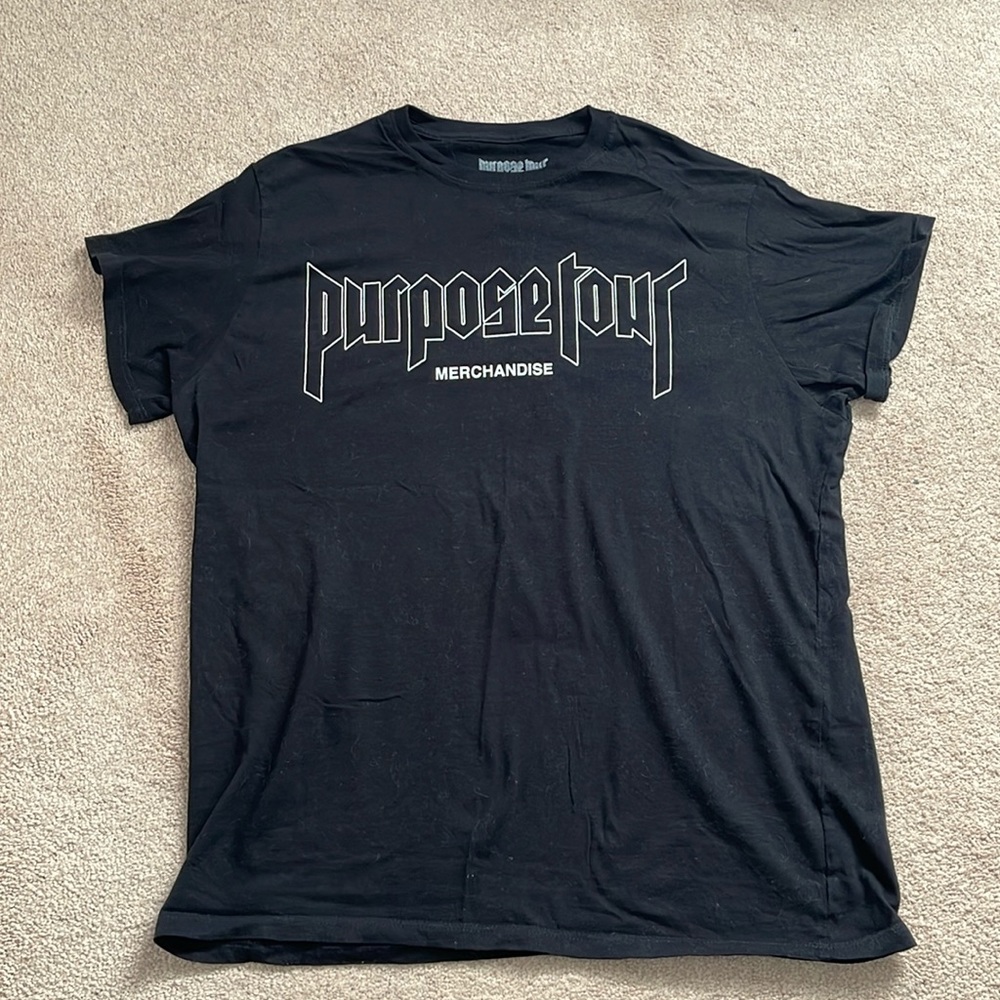 Justin Bieber Purpose Tour Shirt Small
